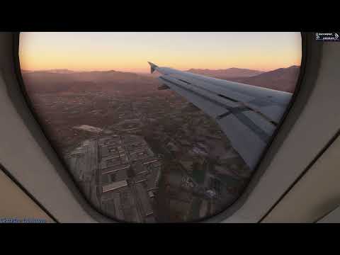 A320 Landing in Napoli LIRN ST23