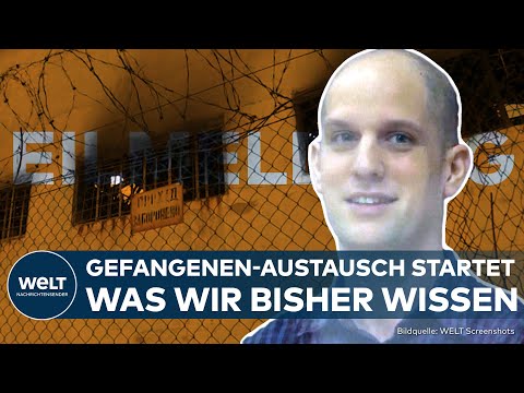 GEFANGENENAUSTAUSCH: Evan Gershkovich! Wladimir Putin lässt offenbar US-Journalist frei EILMELDUNG