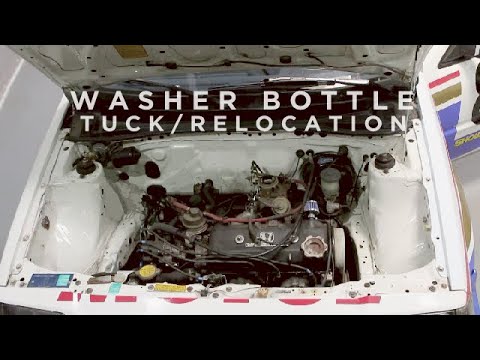 , title : 'How to easily wire tuck / relocate a washer fluid bottle for super cheap!'