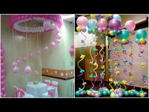 Party decoration ideas with balloons design