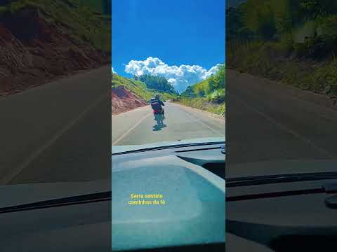 Serra sentido a cidade de Carmo de minas/MG, trecho no caminho da fé!