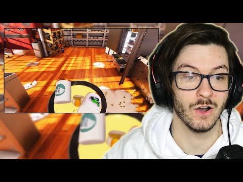 Daxellz Reacts Lets Game It OutI'm a Chef That Forces Customers to Eat Garbage - Cooking Simulator