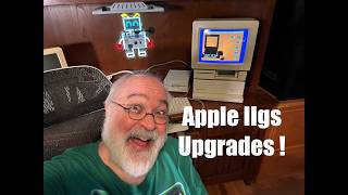 Upgrading My Apple IIgs Computer - The Conserver - 4MB Ram - Fast SCSI - LiteSound - Learning Slots