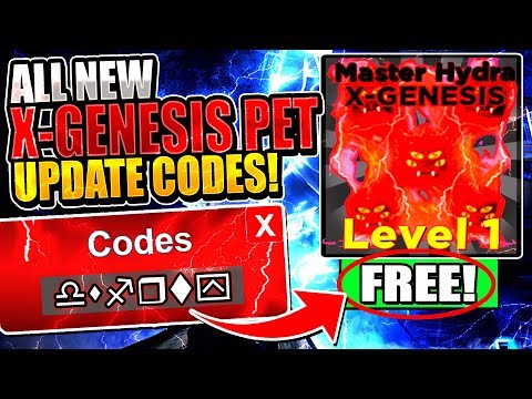 NEW FREE *X-GENESIS PET* CODES in NEW NINJA LEGENDS UPDATE! (Roblox Codes)