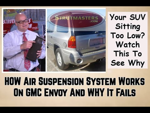 GMC Envoy Sitting Too Low? See How The Air Suspension System Works And Why It Fails
