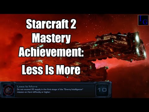 Less Is More | Starcraft 2 Mastery Achievement Guide | SC2 Nova Covert Ops Walkthrough