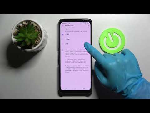 How to Change Display Refresh Rate in ASUS ROG Phone 5s – Change Animation Options