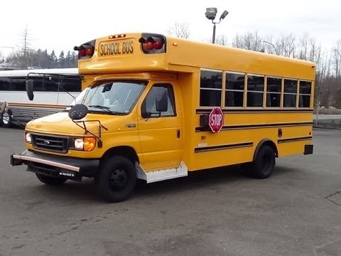 Northwest Bus Sales 2005 Ford E450 Collins Type-A School Bus 20 Passenger B02010