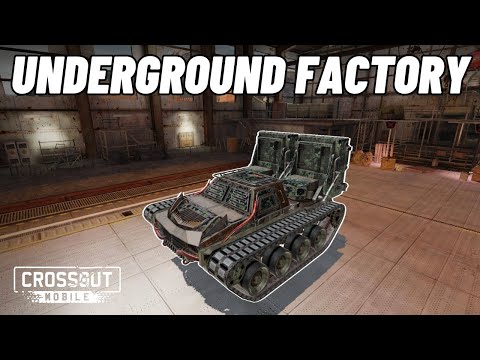 Underground Factory: Tharsis, Heather, Unkill, Long Frame 22*4, Support Frame 6*3 • Crossout Mobile