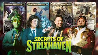 Secrets of Strixhaven Precon Clash! | Killian vs Zimone vs Quintorius vs Dina | #MTGStrixhaven
