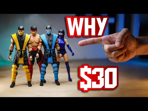 Mortal Kombat Figures are Back! But WHY are they $30? - Shooting & Reviewing