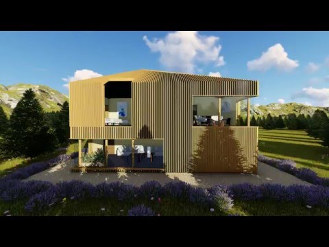 Готов проект Wood House 192 | RichHouse.eu