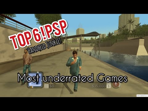 🔴TOP 6 MOST UNDERRATED PSP GAMES EVER!!!
