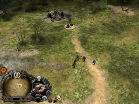 LOTR The Battle For Middle Earth : Creeping a Wargs lair with Haradrim Warriors