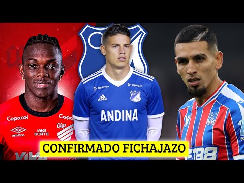 🚨¡SORPRESA TOTAL! CONFIRMADO FICHAJE COLOMBIANO✅JAMES x MILLONARIOS - MUÑOZ REGRESA