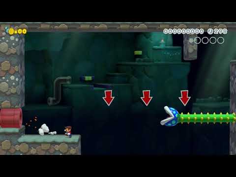 Piranha Creeper Challenge by amu - Super Mario Maker 2 - No Commentary 1bz