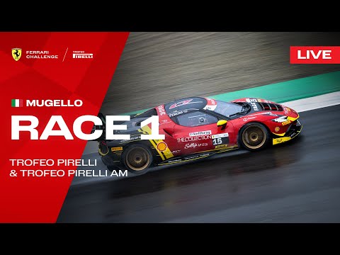 LIVE Ferrari Challenge EU - Mugello, Race 1 - Trofeo Pirelli & Trofeo Pirelli AM