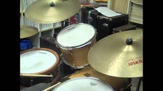 Cannonball Adderley Solo Interpreted on Drums by James Yoshizawa