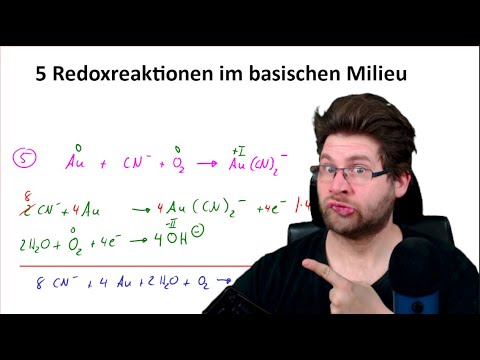 5 Redoxreaktionen im basischen Milieu - einfach erklärt - Chemie Abitur