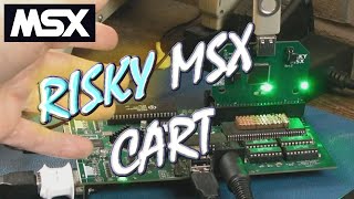 Risky MSX Flash Cart - Created by Arek (Games & Konami SCC!!!)