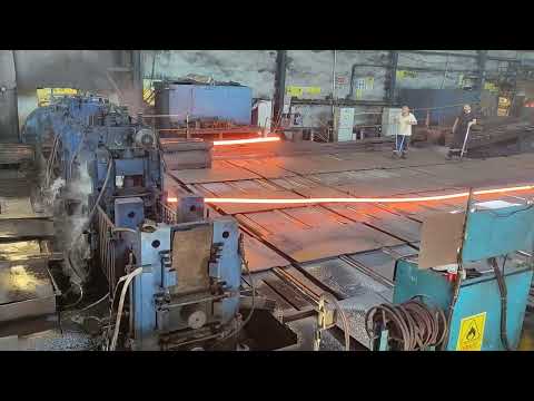 Sıcak Demir Üretim Haddahane - Demire Haddahanede Nasıl İşlem Yapılıyor? Demir Üretim vlog