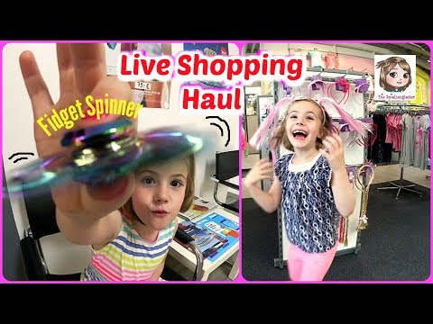IHR SCHICKT HANNAH EINKAUFEN 🛍 Live Shopping Haul 🛍 5-Jährige geht shoppen