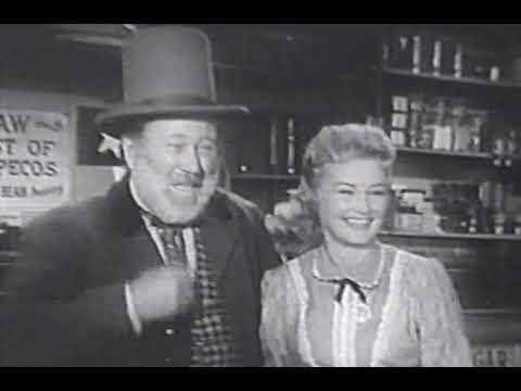 JUDGE ROY BEAN 1956   Gunman's Bargain - Edgar Buchanan, Jackie Loughery, Lash LaRue