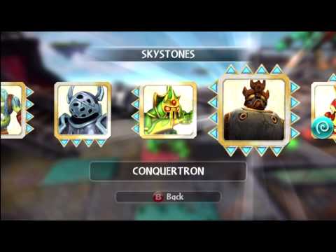 SKYLANDERS GIANTS - ALL SKYSTONES UNLOCKED