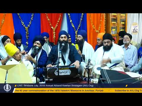 016 Brisbane July 2018 - Thursday Evening - Bhai Manjeet Singh Jee Dyalpur