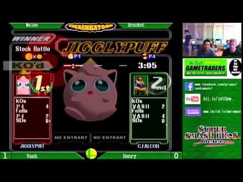 SMASHKATOON SSBM Singles - Vash vs Henry