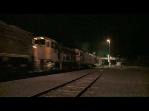 Broad Gauge 9101 Mildura Containers - PoathTV Australian Trains & Railways