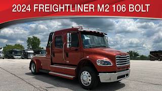 A preview image of the linked video showcasing 2024 Freightliner M2 106 Bolt