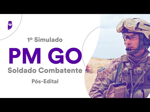 1º Simulado PM GO – Soldado Combatente – Pós-Edital – Correção