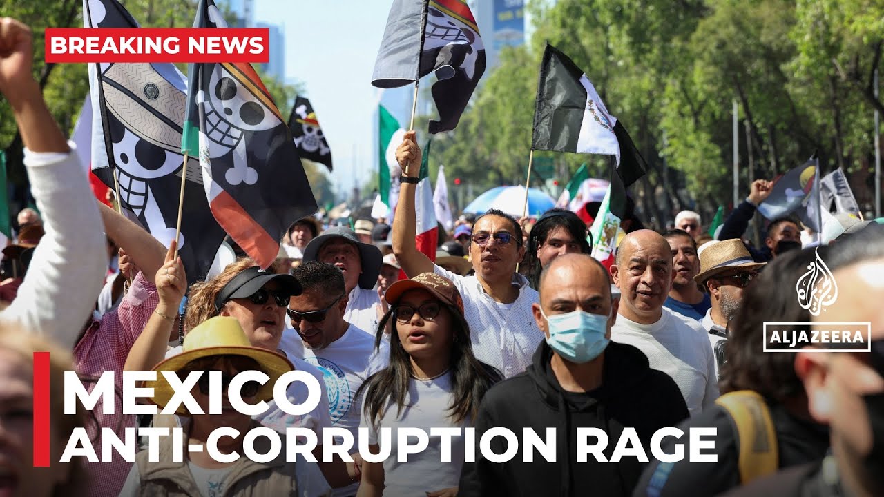 Mexico demonstrations: Large protests against crime and corruption