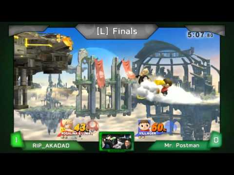 RIP_AKADAD (RosaLuma) vs. Mr. Postman (Fox) (Loser's Finals)  - Smash Sunday @ eBash