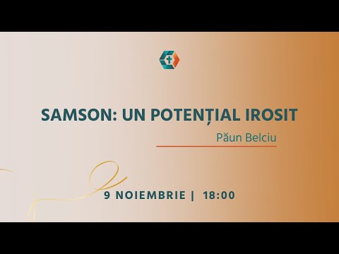 Samson: Un potențial irosit | Păun Belciu | 09.11.2025 PM