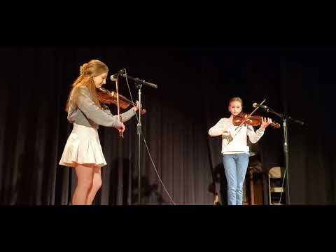 Lillian and Josephine Arnold Mages South Shore Folk Music Club Trad Ballad Contest @karenwoodhall