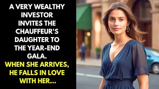 A VERY WEALTHY INVESTOR INVITES THE CHAUFFEUR'S DAUGHTER TO THE YEAR-END GALA...
