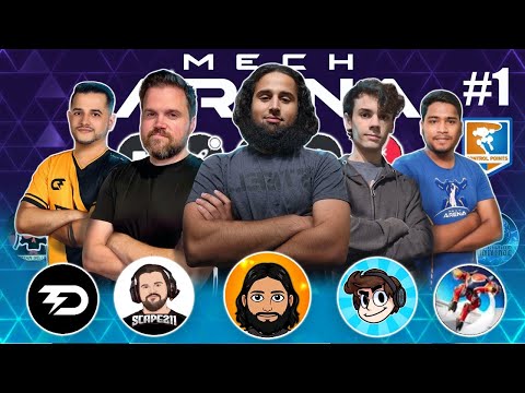 Mech Arena CC SHOWDOWN!! (feat @scape211 @Desink123 @GangsterJabs @IndiaWaaleMechArena )