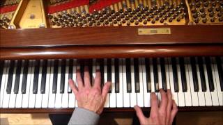 The Art of Piano Accompaniment, "Sweet And Lovely" , Comping and Bass Lines, Jazz Piano Tutorial