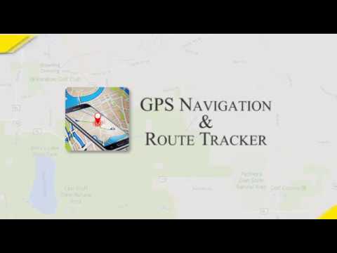 GPS Navigation & Route tracker Video