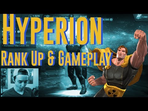 5* Hyperion Rank-up & Gameplay | Marvel Contest of Champions