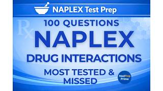 NAPLEX Drug Interactions Practice Test – 100 Exam-Level Questions You Must Know | Set 1