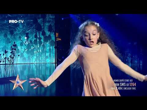 Talentul ei este nemărginit și te lasă cu gura căscată | Ema Stoian - Românii au Talent