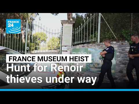 French police hunt Renoir thieves after lightning museum heist