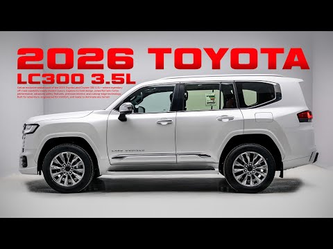 NEW 2026 Toyota Land Cruiser LC300 - Complete Interior and Exterior Tour