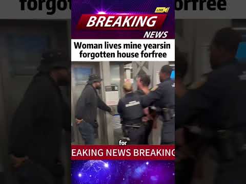 Woman lives mine yearsinforgotten house forfree #news #shorts