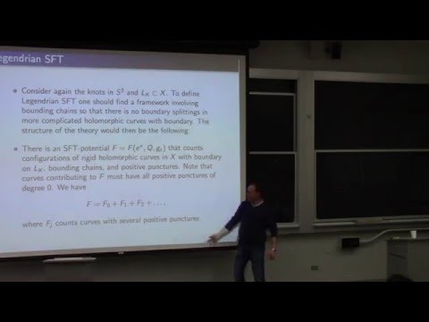 T. Ekholm - Higher genus curves and topological recursion