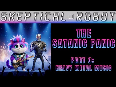 🤖 SKEPTICAL ROBOT 🤖 - EPISODE 56: The Satanic Panic Part 3: Heavy Metal Music