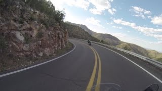 preview picture of video '2014-05-08 Paul's Helmet Cam Rt 89a Jerome Arizona'